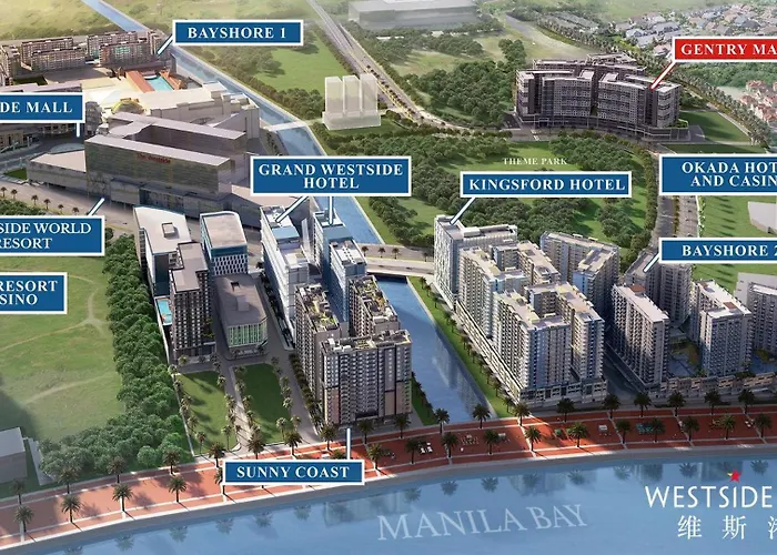 Apartment Gentry Manor 2 Beds Fast Wifi Near Okada Moa Naia 8e *